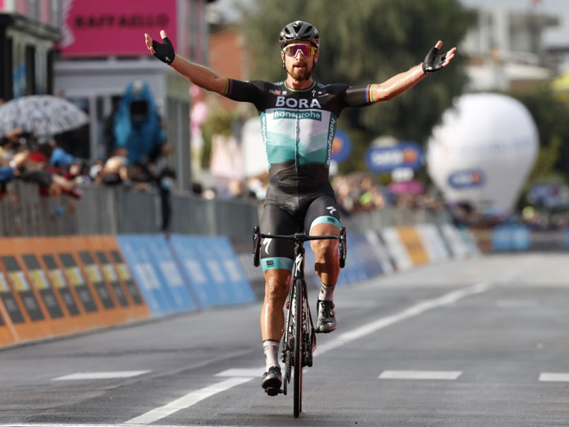 Giro d'Italia: Peter Sagan Goes It Alone To Win Coronavirus-Hit 10th Stage