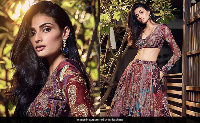 Athiya Shetty’s Colourful <i>Lehenga</i> Is A Game Changer For Sustainable Fashion