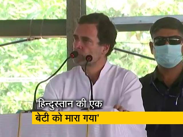 जो अपराध करता है उसके खिलाफ कुछ नहीं होता : राहुल गांधी