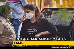 Rhea Chakraborty Gets Bail In Drugs Case, No Reprieve For Brother Showik Rhea Chakraborty Gets Bail In Drugs Case, No Reprieve For Brother Showik