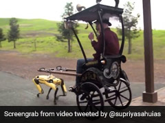 Video Of Robot Pulling A Rickshaw Goes Viral. Watch
