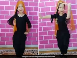 "Simply Astounding": Girl's Dance To Haryanvi Song Impresses Amitabh Bachchan "Simply Astounding": Girl's Dance To Haryanvi Song Impresses Amitabh Bachchan