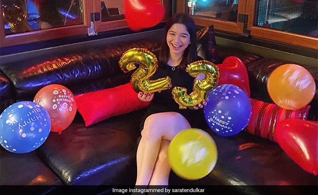 Sara Tendulkar Celebrated Her 23rd Birthday Like This