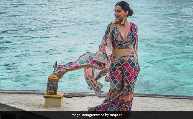 Taapsee Pannu's Holiday Comes To An End, But Her Style Is Here To Stay
