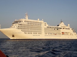 Saudi's Luxury Cruise Offers Views Of Off-Limit Islands, "Giga Projects" Saudi's Luxury Cruise Offers Views Of Off-Limit Islands, "Giga Projects"