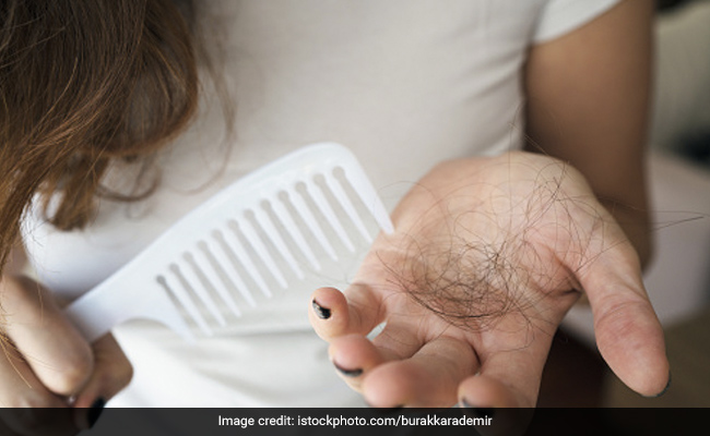 Hair loss may be caused due to hormonal changes and imbalances