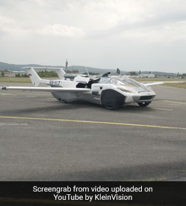 This Car Can Transform Into An Airplane. Watch As It Takes Flight