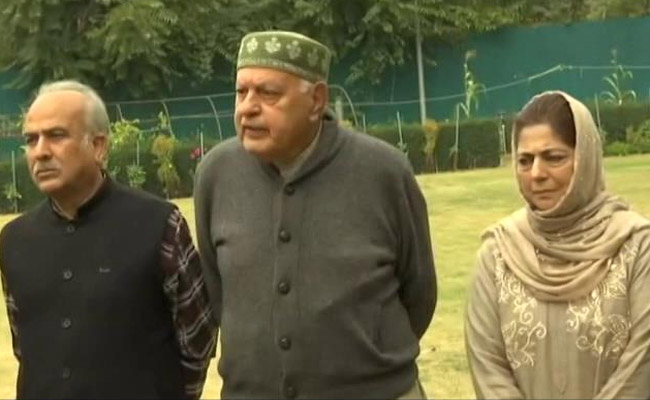 "Congress Part Of Gupkar Alliance, Will Fight Polls": Farooq Abdullah