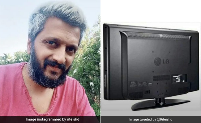 रितेश देशमुख ने टीवी सेट का फेस किया पीछे, बोले- ताजा रिसर्च में ये बात सामने आई है कि...