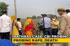 Hathras Victim's Mother Taken To Crime Scene By CBI After Hospital Visit Hathras Victim's Mother Taken To Crime Scene By CBI After Hospital Visit