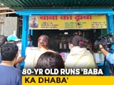 Video : After Viral Video, Help Pours In For Delhi Couple Running "Baba Ka Dhaba"
