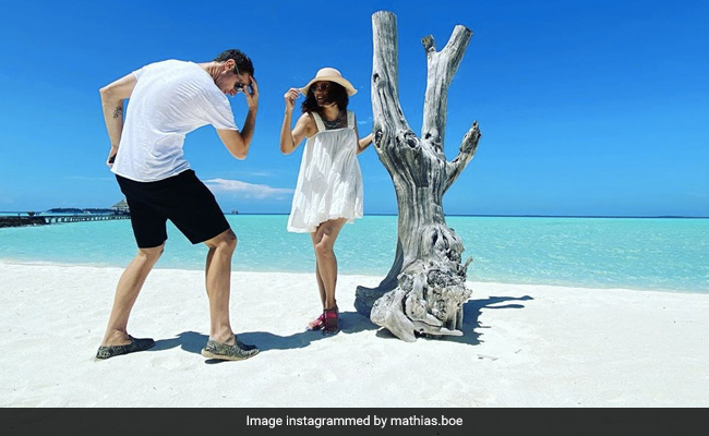 Viral: Taapsee Pannu's Pic With Rumoured Boyfriend Mathias Boe From Maldives Vacation