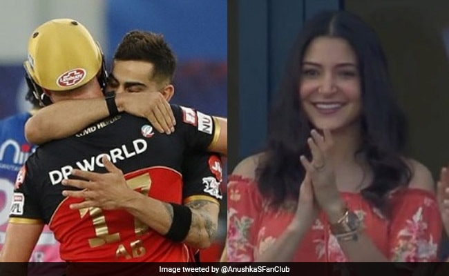 डिविलियर्स ने बाजी पलटकर RCB को जिताया तो कोहली ने गले से लगा लिया...देखें Video