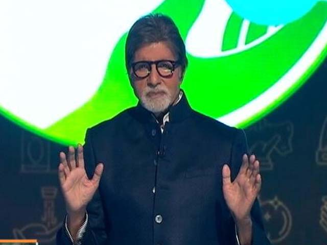 Campaign Ambassador Amitabh Bachchan Sets The Agenda For 12-Hour #SwasthyaMantra Telethon