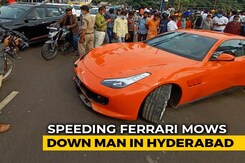 50-Year-Old Killed After Being Run Over By Speeding Ferrari In Hyderabad 50-Year-Old Killed After Being Run Over By Speeding Ferrari In Hyderabad