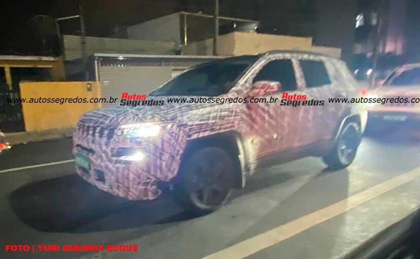 Jeep Compass Facelift Spotted In Brazil; New Features Revealed
