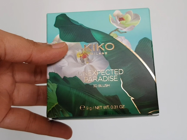 Beauty Review: Kiko Milano Unexpected Paradise 3D Blush