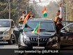 J&K BJP Leads Tiranga March After Mehbooba Mufti's National Flag Remark J&K BJP Leads Tiranga March After Mehbooba Mufti's National Flag Remark