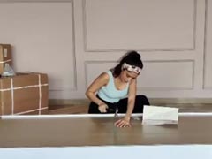 Nushrat Bharucha Tried 'Building' Her Own Furniture. So, How Did She Do?