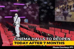Cinema Halls Open Today In Many States; Seat Markers, Sterilised Popcorn Cinema Halls Open Today In Many States; Seat Markers, Sterilised Popcorn