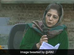 BJP Calls For Action Against Mehbooba Mufti Over 'Seditious Remarks'