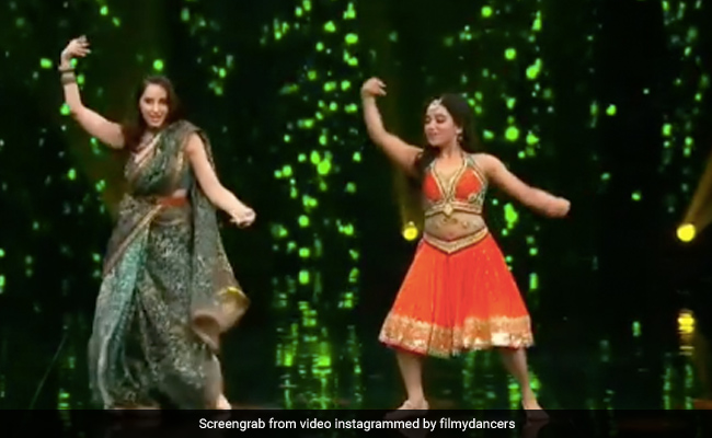 Nora Fatehi ने 'प्यार दो प्यार लो' सॉन्ग पर किया लावणी डांस, Video ने मचाई धूम