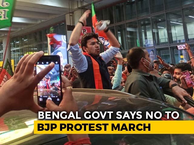 BJP Digs In Heels As Bengal Government Says "No" To Secretariat March