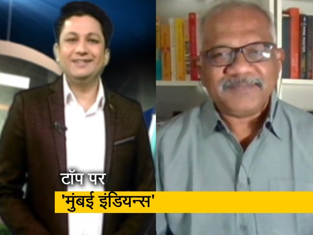 'चेन्नई सुपरकिंग्स' को 10 विकेट से हराकर टॉप पर 'मुंबई इंडियन्स'