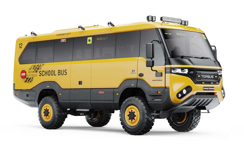 Meet Torsus Praetorian A Heavy-Duty Off-Road School Bus