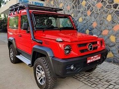 2020 Force Gurkha BS6 Spotted Testing In India Sans Camouflage