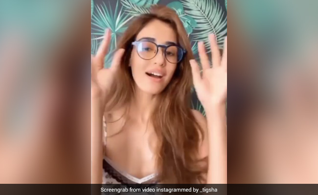 This Video Of Disha Patani Grooving To Tiger Shroff's Song <i>Unbelievable</i> Is Going Viral