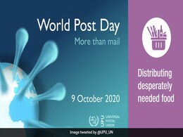 World Post Day 2020: "We Have Always Delivered," Says World Postal Body World Post Day 2020: "We Have Always Delivered," Says World Postal Body