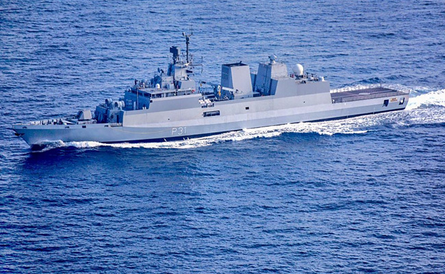 Made In India Stealth Corvette INS Kavaratti Commissioned Into Navy