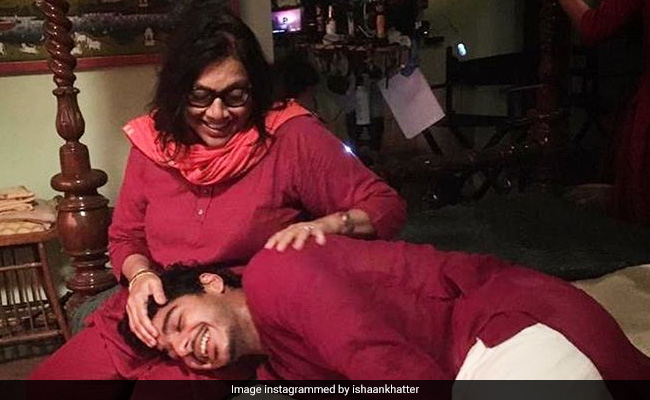 On <i>A Suitable Boy</i> Director Mira Nair's Birthday, A Pic Of Ishaan Khatter "Being Mollycoddled By Her"