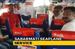 NDTV On Board India's First Seaplane NDTV On Board India's First Seaplane