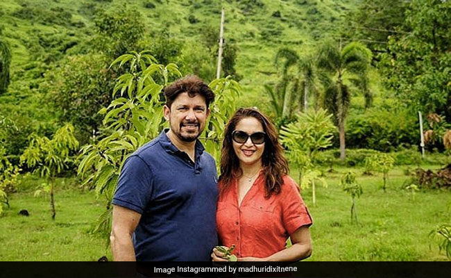 What Madhuri Dixit And Sriram Nene Posted After Their Anniversary Celebrations