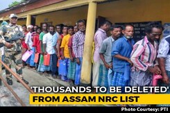 "Thousands Of Ineligible Persons" To Be Deleted From Assam Final NRC List "Thousands Of Ineligible Persons" To Be Deleted From Assam Final NRC List