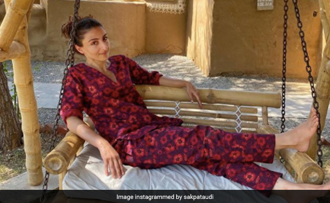 With "Holiday Mode On", Soha Ali Khan Is Chilling And How