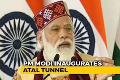 PM Modi Inaugurates Strategically Important Atal Tunnel At Rohtang In Himachal PM Modi Inaugurates Strategically Important Atal Tunnel At Rohtang In Himachal