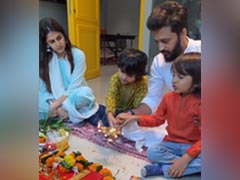 Inside Riteish's Dussehra Festivities With Genelia, Riaan And Rahyl Inside Riteish's Dussehra Festivities With Genelia, Riaan And Rahyl