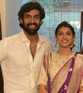 Pics From Rana Daggubati And Miheeka Bajaj's First Dussehra After Wedding