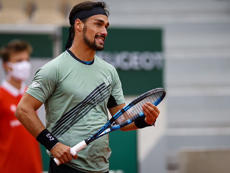 Sardegna Open: Top Seed Fabio Fognini Out Of Sardinia Tennis With Coronavirus