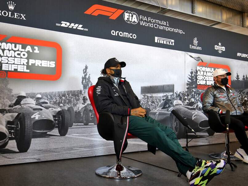 Lewis Hamilton, Valtteri Bottas Living "Like Hermits" After Mercedes COVID-19 Outbreak Lewis Hamilton, Valtteri Bottas Living "Like Hermits" After Mercedes COVID-19 Outbreak