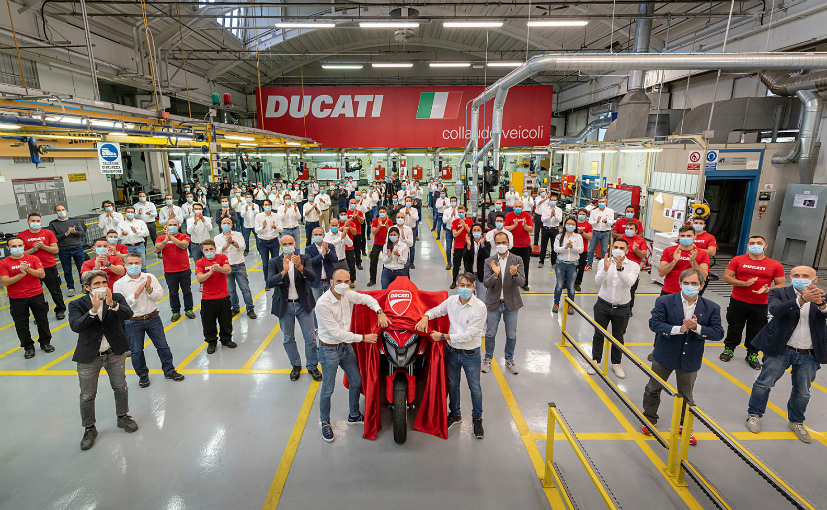 Ducati Multistrada V4 With Front And Rear Radar Tech Rolls Out Of Bologna