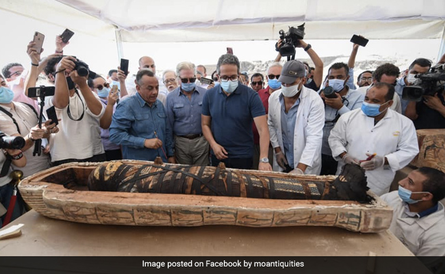 Viral Video: Ancient Mummy Coffin, Sealed 2,500 Years Ago, Opened In Egypt