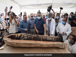 Viral Video: Ancient Mummy Coffin, Sealed 2,500 Years Ago, Opened In Egypt Viral Video: Ancient Mummy Coffin, Sealed 2,500 Years Ago, Opened In Egypt