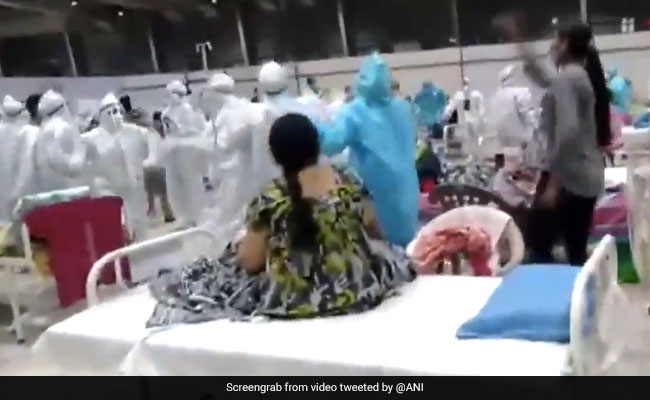 "Sign Of Happiness": Top Official On Garba Video From Mumbai Covid Centre