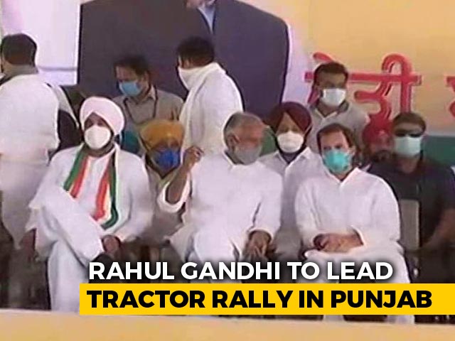 Rahul Gandhi Begins 3-Day Protest In Punjab Against Farm Laws