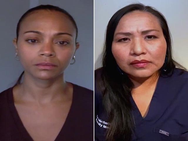 Zoe Saldana Brings Attention To Healthcare For Indigenous Communities During The Pandemic