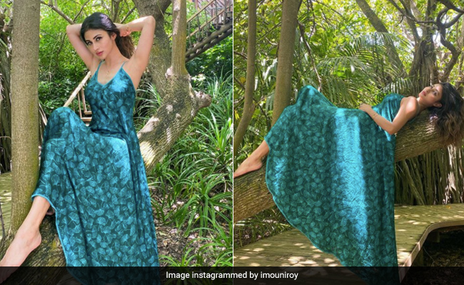 Mouni Roy's Breezy Maxi Is Giving Us All The Chic Summer Day Feels